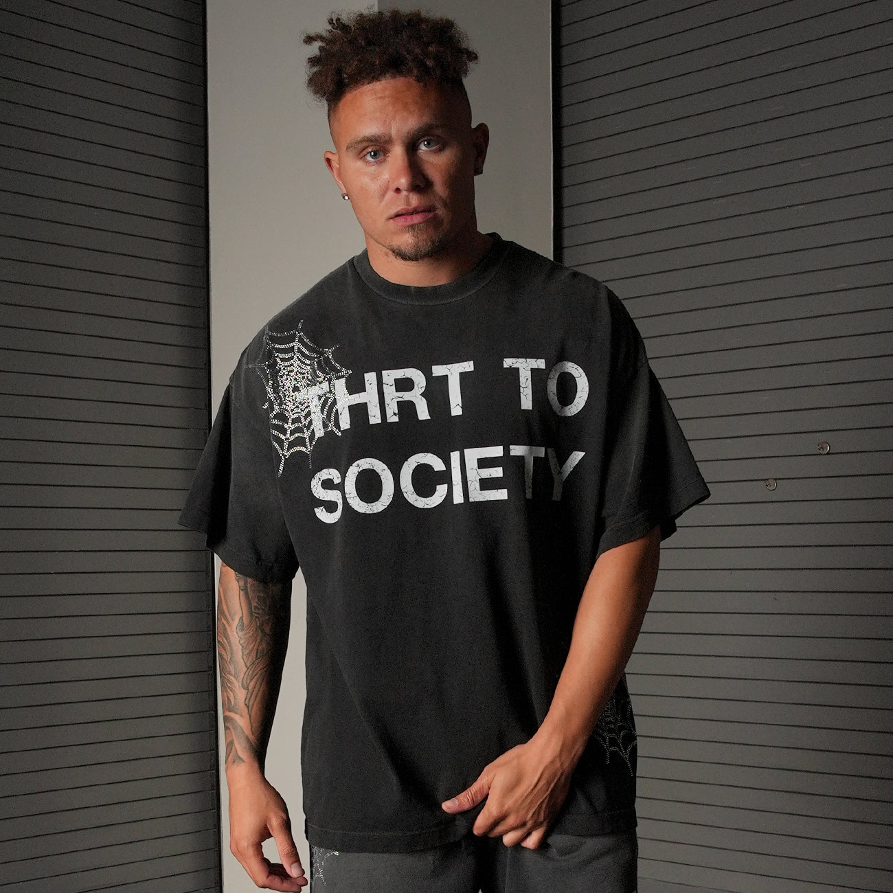 OB Heavy THRT TO SOCIETY TEE