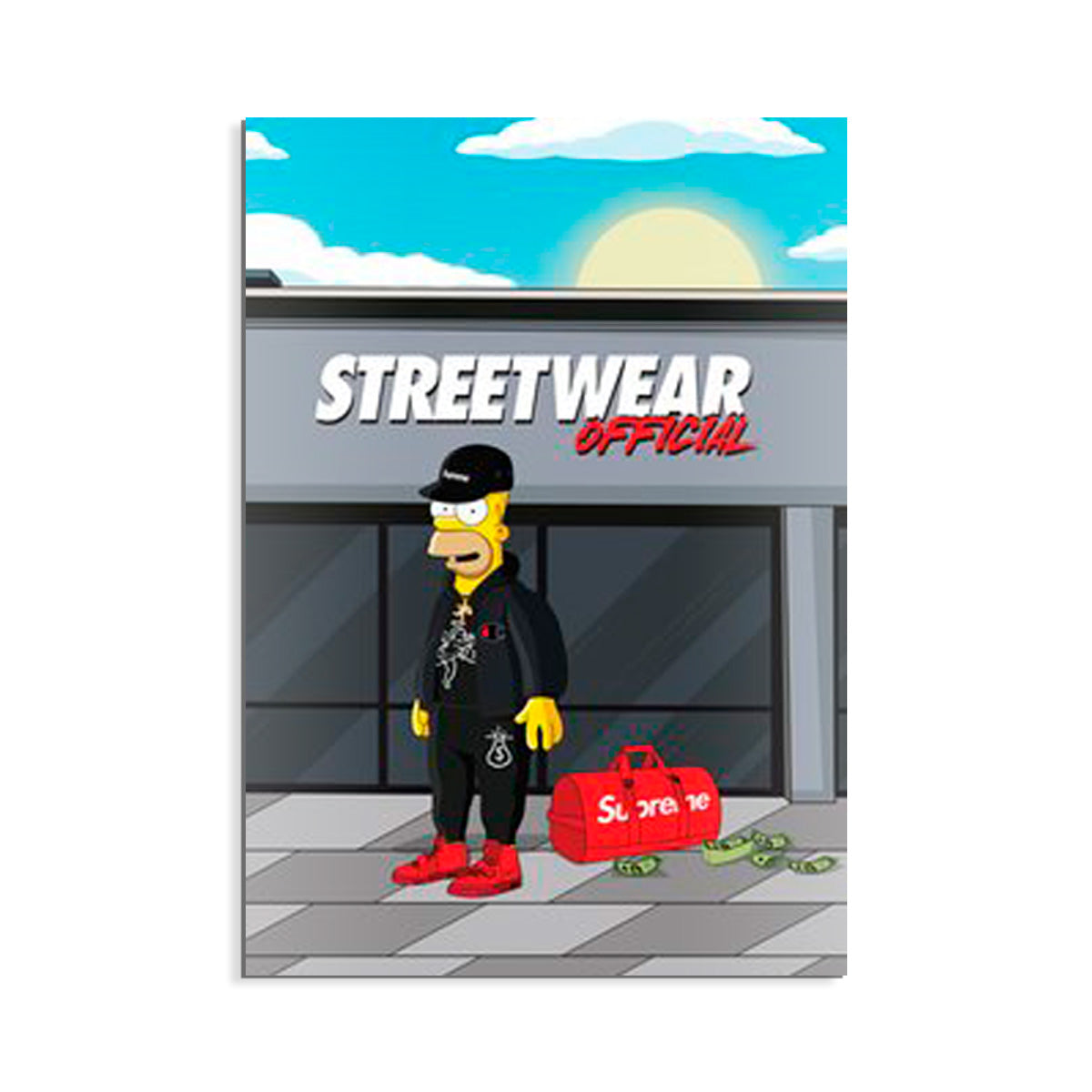 Hype Homer Poster