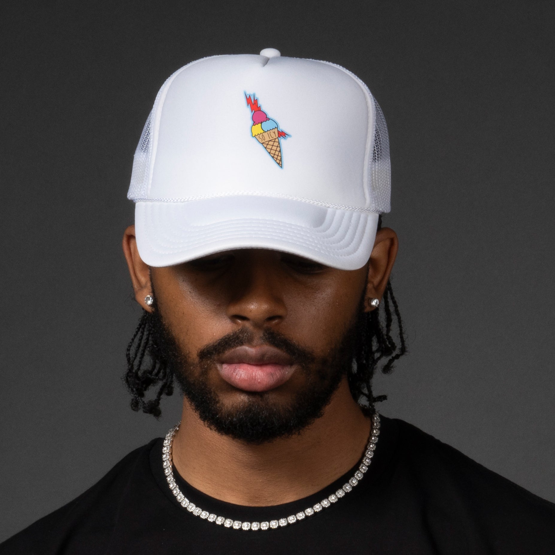 Icy Mesh Back Trucker Hat