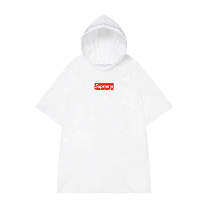 Supreme Ballpark Poncho- White