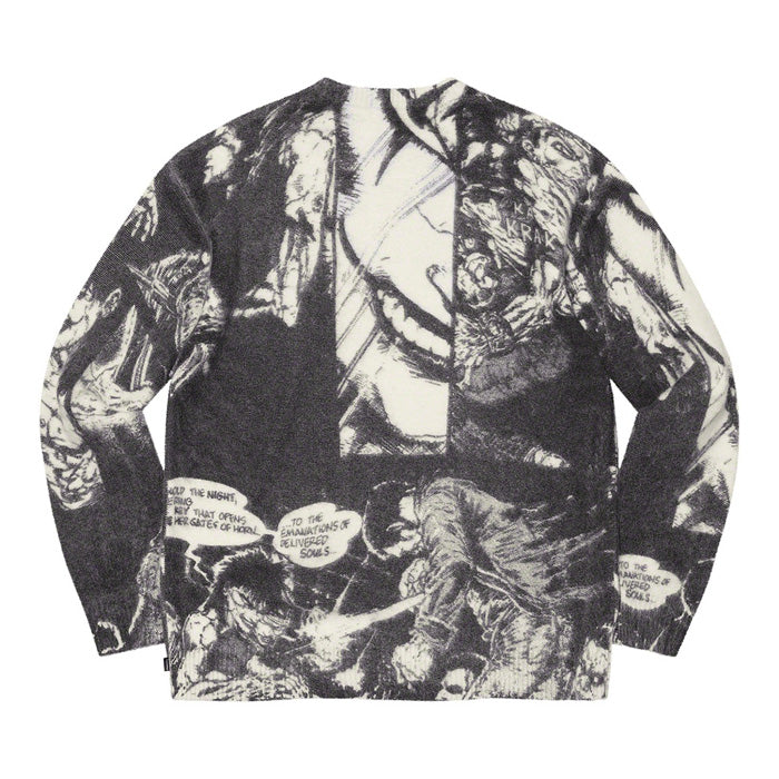 Supreme/The Crow Sweater- White
